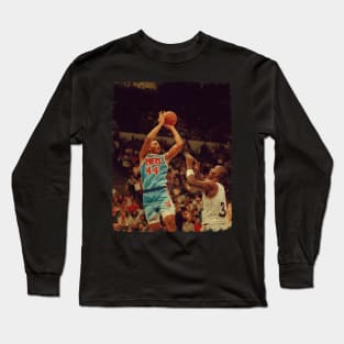 Derrick Coleman with The Lefty Stroke Long Sleeve T-Shirt